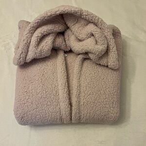 American Eagle Outfitters Women's Sherpa Jacket - Cream